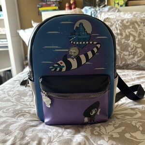 Beetlejuice backpack from Hot Topic